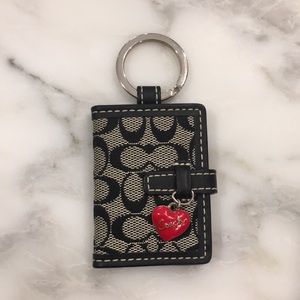 Coach Photo Keychain